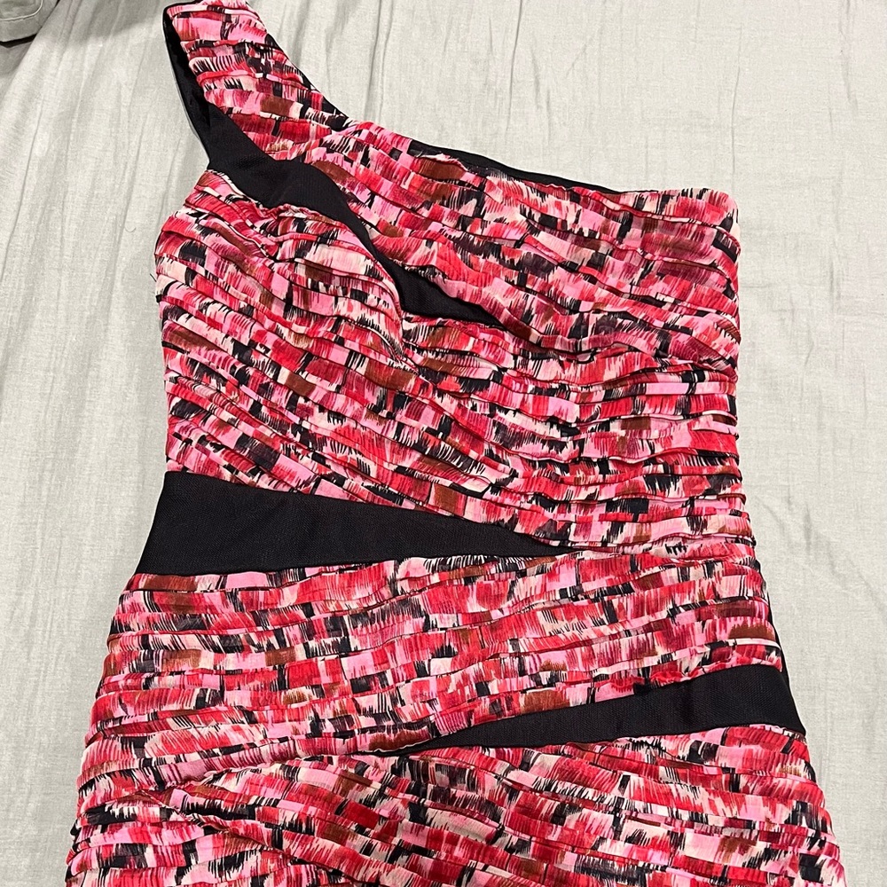 Red one shoulder XS dress